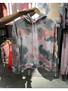 sweater tiedye rosa-gris