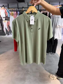 Chemisse dryfit verde olivo