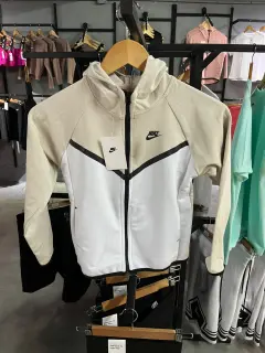 tech beige blanco niño