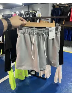 shorts dama algodón verde plata
